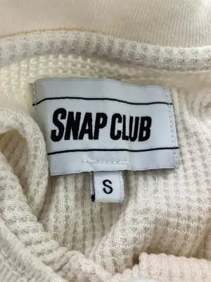 SNAP CLUB/スナップクラブ/Tシャツ/カットソー/トップス/アイボリー/S
