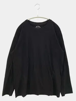 BASIC T-SHIRT/Tシャツ/カットソー/トップス/ブラック/L