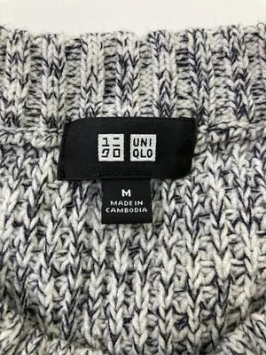 UNIQLO/ユニクロ/ニット/セーター/トップス/グレー/M