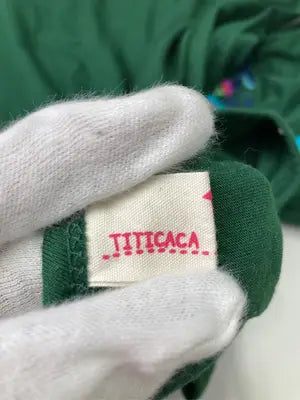 TITICACA/チチカカ/Tシャツ/カットソー/トップス/グリーン/F