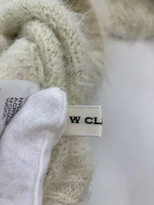 w closet/ダブルクローゼット/ニット/セーター/トップス/アイボリー/F