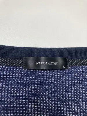 NOTA BENE/Tシャツ/カットソー/トップス/ネイビー/L