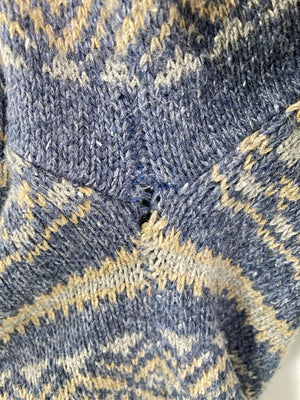 BILLBLASS/ビルブラス/ニット/セーター/トップス/ブルー/L