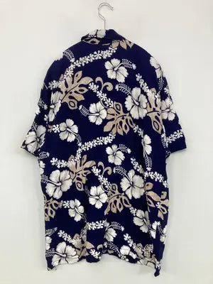 シャツ/ブラウス/トップス/ネイビー/XL
