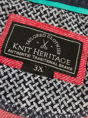 KNIT HERITACE/ポロシャツ/トップス/レッド/02