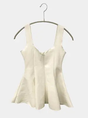 ZARA/ザラ/キャミソール/トップス/ホワイト/USA S