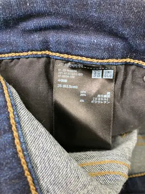 UNIQLO/ユニクロ/デニムパンツ/パンツ/ネイビー/25(63.5cm)