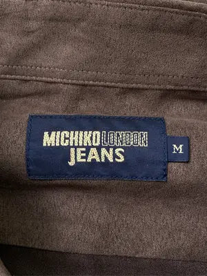 MICHIKO LONDON JEANS/ミチコロンドンジーンズ/シャツ/ブラウス/トップス/ブラウン/M