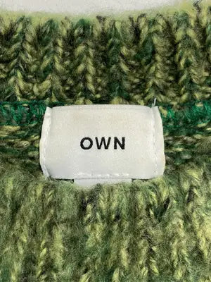 OWN/オウン/ニット/セーター/トップス/グリーン