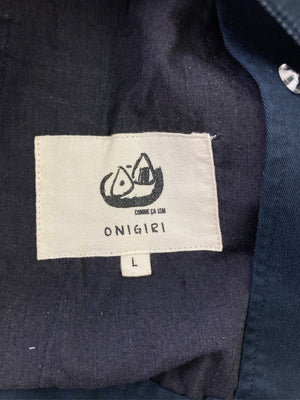 ONIGIRI/オニギリ/カーディガン/ボレロ/トップス/ネイビー/L