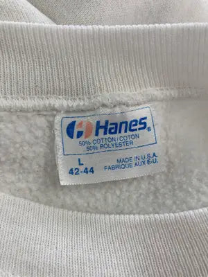 Hanes/ヘインズ/スウェット/トップス/ホワイト/L 42-44