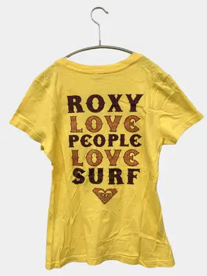 ROXY/ロキシー/Tシャツ/カットソー/トップス/イエロー/M