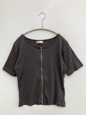 Nuelu./Tシャツ/カットソー/トップス/グレー/M