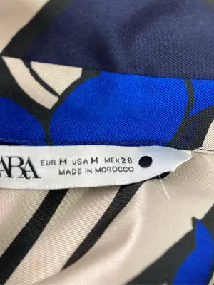 ZARA/ザラ/シャツワンピース/ワンピース/ドレス/ブルー/M