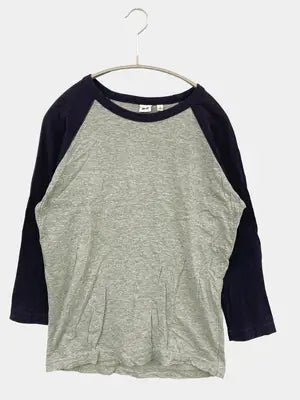 UNIQLO/ユニクロ/Tシャツ/カットソー/トップス/グレー/S