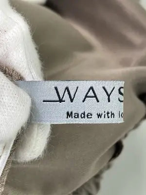 WAYS WILL/その他アウター/ジャケット/アウター/ベージュ/F