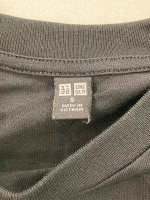 UNIQLO/ユニクロ/Tシャツ/カットソー/トップス/ブラック/S