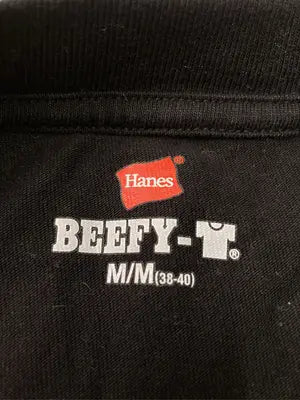 Hanes/ヘインズ/Tシャツ/カットソー/トップス/ブラック/M