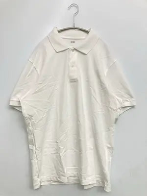 UNIQLO/ユニクロ/ポロシャツ/トップス/ホワイト/L