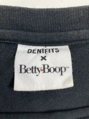 Betty・Boop/ベティブープ/Tシャツ/カットソー/トップス/ブラック/M