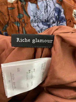 Riche glamour/リシェグラマー/その他パンツ/パンツ/ブラウン/M