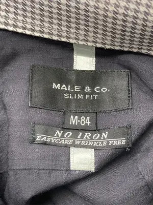 MALE & Co./シャツ/ブラウス/トップス/ブラック/M-84