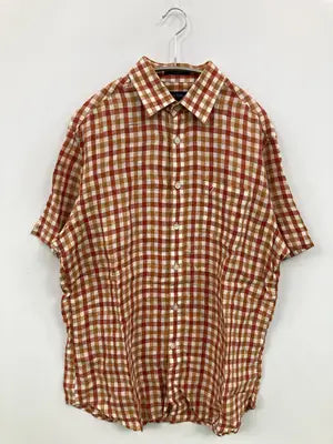 INDIAN TERRAIN/シャツ/ブラウス/トップス/ブラウン/M  40cm