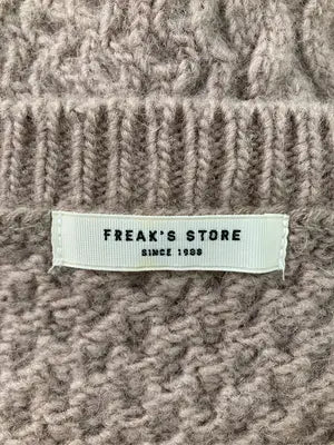 FREAK'S STORE/フリークスストア/ニット/セーター/トップス/ブラウン/F