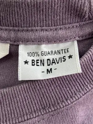 BEN DAVIS/ベンデイビス/Tシャツ/カットソー/トップス/パープル/M