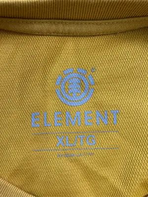 ELEMENT/エレメント/Tシャツ/カットソー/トップス/イエロー/XL