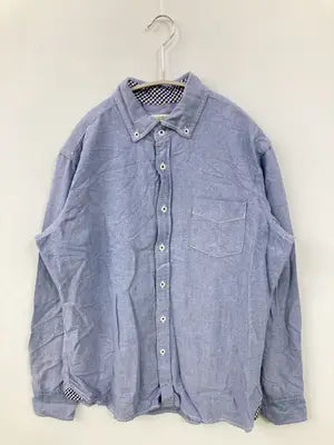 NAVY PRODUCE/ネイビープロデュース/シャツ/ブラウス/トップス/ブルー/LARGE
