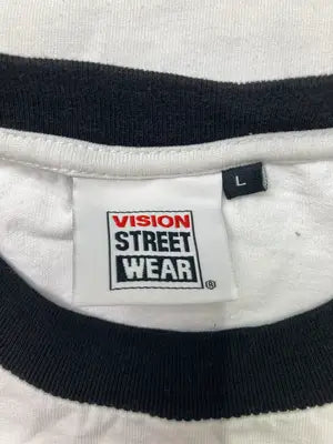 VISION STREET WEAR/ヴィジョンストリートウェア/Tシャツ/カットソー/トップス/ホワイト/L