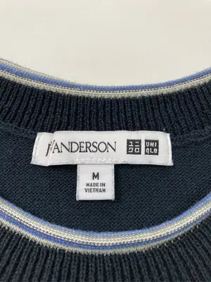 UNIQLO JW Anderson/ユニクロジェイダブリューアンダーソン/ニット/セーター/トップス/ネイビー/M