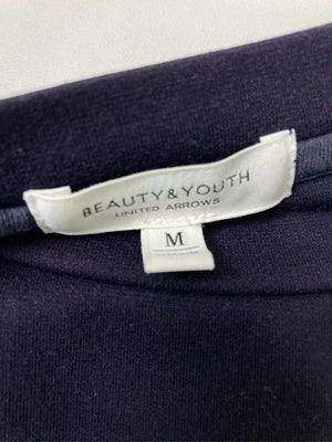 BEAUTY&YOUTH/ビューティーアンドユース/Tシャツ/カットソー/トップス/ネイビー/M