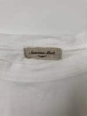 Samansa Mos2/サマンサモスモス/Tシャツ/カットソー/トップス/ホワイト/F