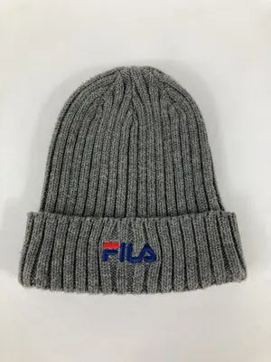 FILA/フィラ/ニットキャップ/ビーニー/帽子/グレー/ワンサイズ