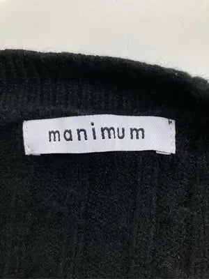 manimum/ベスト/トップス/ブラック/M
