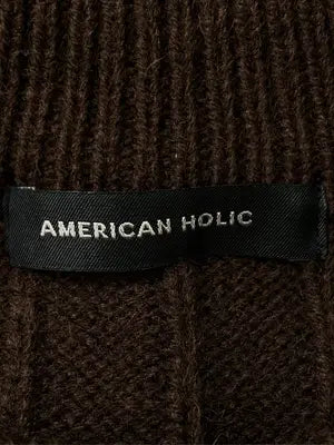 AMERICAN HOLIC/アメリカンホリック/ニット/セーター/トップス/ブラウン/F