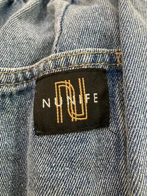 NUNIFE/デニムパンツ/パンツ/ブルー/F
