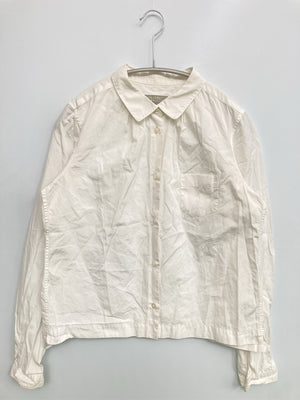 MARGARET HOWELL/マーガレットハウエル/シャツ/ブラウス/トップス/ホワイト/Ⅱ