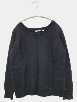 UNIQLO/ユニクロ/ニット/セーター/トップス/ブラック/M