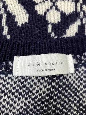 JIN Apparel/ベスト/トップス/ネイビー