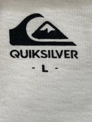 QUIKSILVER/クイックシルバー/Tシャツ/カットソー/トップス/ホワイト/L