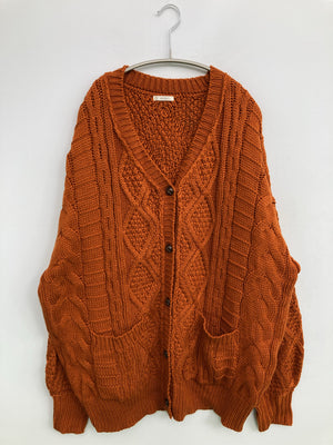 apres jour/アプレジュール/カーディガン/ボレロ/トップス/オレンジ/LL