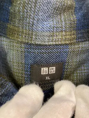 UNIQLO/ユニクロ/シャツ/ブラウス/トップス/ブルー/XL