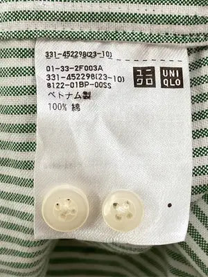 UNIQLO/ユニクロ/シャツ/ブラウス/トップス/グリーン/L