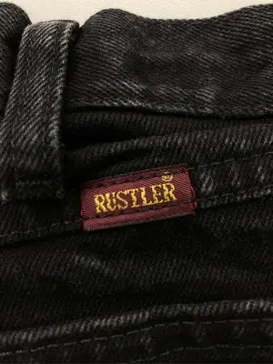 RUSTLER/ラスラー/デニムパンツ/パンツ/ブラック/34×34