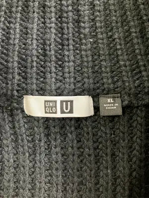 UNIQLO U/ユニクロユー/ニット/セーター/トップス/ブラック/XL
