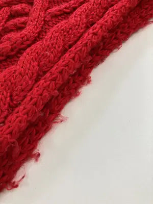 マフラー/ファッション雑貨/レッド