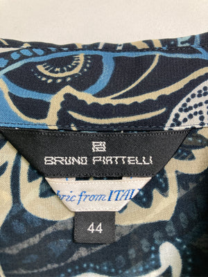 BRUNO PIATTELLI/ブルーノピアッテリ/シャツ/ブラウス/トップス/ブルー/44